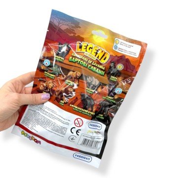 Фото1.Стретч-іграшка у вигляді тварини – ВАРТОВІ САВАНИ (в диспл.)