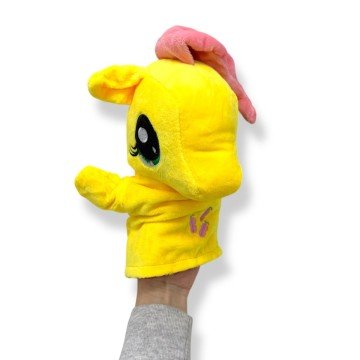 Фото1.Мʼяка іграшка-рукавичка 