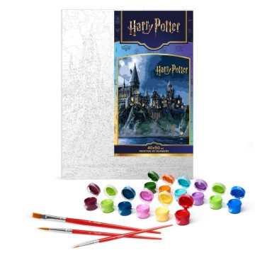 Фото3.Картина за номерами з фарбами металік 