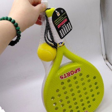 Фото1.Теніс пляжний (2 ракетки з мʼячиком) 40*22*3 см