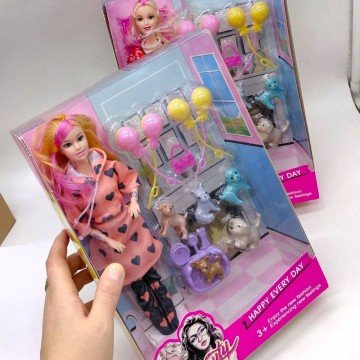 Фото4.Лялька з улюбленцями, ігровий набір (ВИД 2)