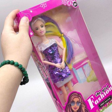 Фото3.Лялька в сукні з паєтками (БУЗКОВА)