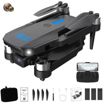 Фото1.Квадрокоптер на радіокеруванні (акумулятор, USB-кабель, викрутка, пульт, підсвічування, HD камера, с