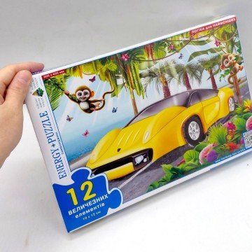 Фото5.Гра-пазл (12 елементів) Ламборджині