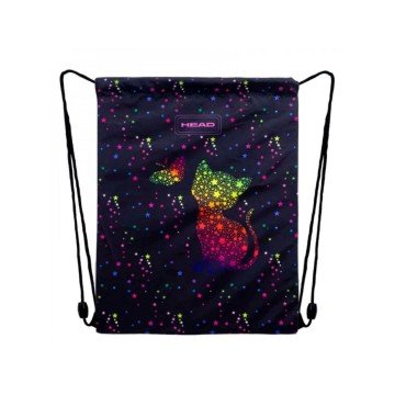 Фото1.Сумка для взуття HEAD, AD1 RAINBOW KITTY з золотистим ефектом