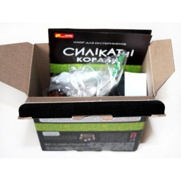 Фото5.Набір для експериментів. Силікатні корали