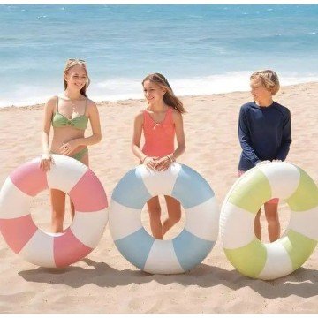 Фото1.Коло надувне (вік 9+) 91cm (САЛАТОВЕ)