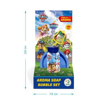 Фото1.Набір ароматичних мильних бульбашок «Paw Patrol». Об’єм 150 мл