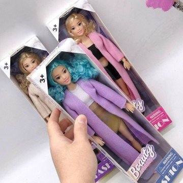 Фото1.Лялька в пальто 