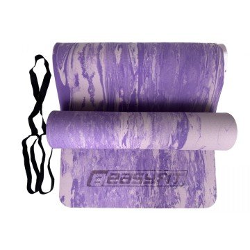 Фото1.Килимок для йоги та фітнеса EasyFit s-EVA Mat 8 мм Фіолетовий EasyFit (297576)