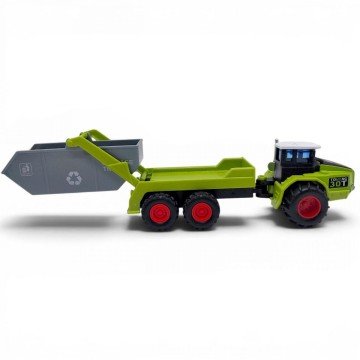 Фото1.Трактор металевий інерційний YG Toys (СІРИЙ) YG Toys (299823)
