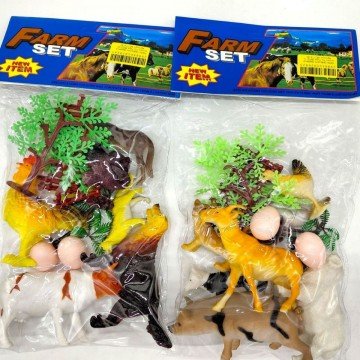 Фото1.Набір свійських тварин в кульку YG Toys (ВИД 2) MIC (299846)