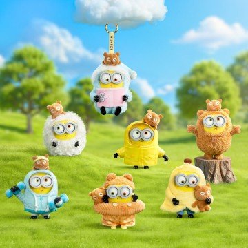 Фото1.Колекційна мʼяка іграшка з кільцем РOP TOP 52Toys серії Bob & Tim - Посіпаки Pop Top (300136)