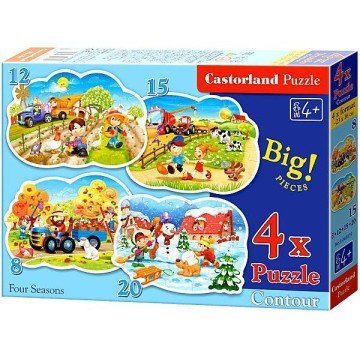 Фото1.Пазли 4 в 1 