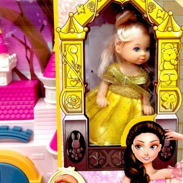 Фото1.Замок принцеси зі світлом в коробці YG Toys (304560)