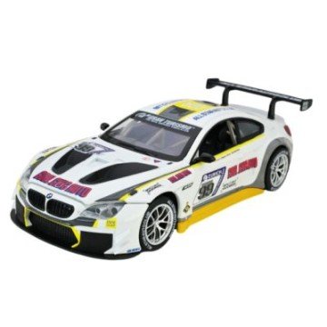 Фото1.Машина металева АВТОПРОМ на батарейках 1:24 BMW M6 GT3 зі звуками, світлом Автопром (308750)