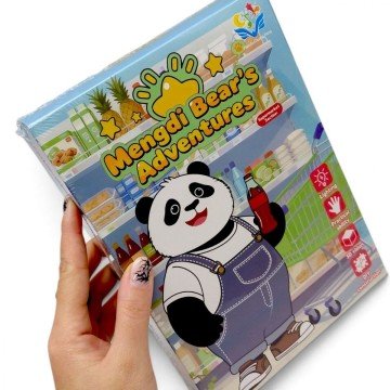 Фото1.3D РУМБОКС MENGDI BEAR`S ADVENTURES P9-24 (50 ДЕТ) MIC (309882)