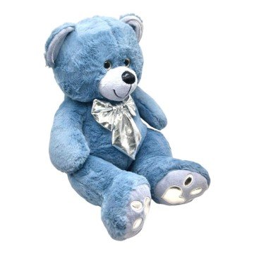 Фото1.Мʼяка іграшка Teddy Gold (СИНІЙ) 45см Копиця (309894)