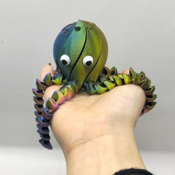 Фото1.3D іграшка Восьминіг Twist Fidget (ГРАДІЄНТ ФІОЛЕТОВИЙ) MIC (310321)