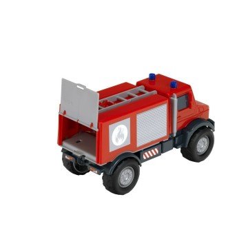 Фото1.Пожежний автомобіль Unimog з етикеткою (12х24х11 см) TIGRES (310544)