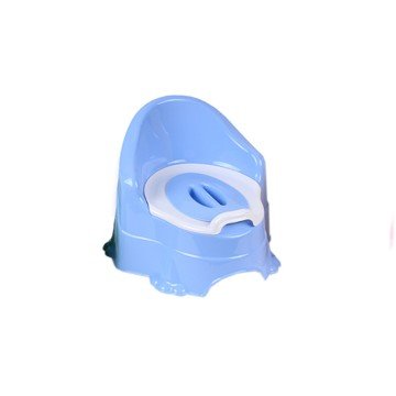 Фото1.Горщик дитячий (синій) (різні наліпки)