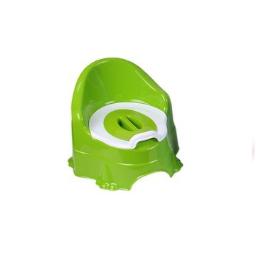 Фото1.Горщик дитячий (зелений) (різні наліпки)