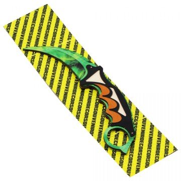 Фото2.Ніж Керамбіт з CS GO (Emerald)