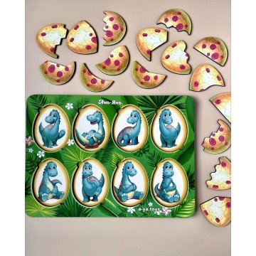 Фото3.Дерев'яна гра пазл 