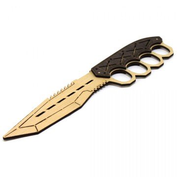 Фото2.Сувенірний ніж «КАСТЕТ »