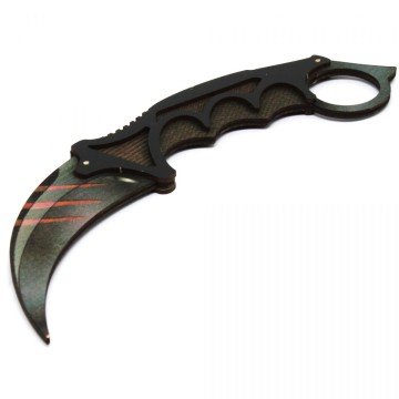 Фото2.Сувенірний ніж «Керамбіт SCRATCH», слід