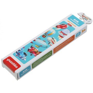 Фото2.Пазли Повітряний транспорт, 16 штук