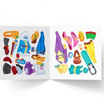 Фото3.Книга з наклейками 