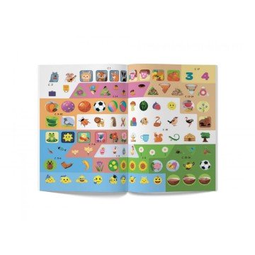 Фото2.Прописи з наліпками 