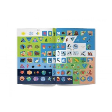 Фото2.Прописи з наліпками 