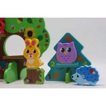 Фото2.Деревʼяний набір блоків 