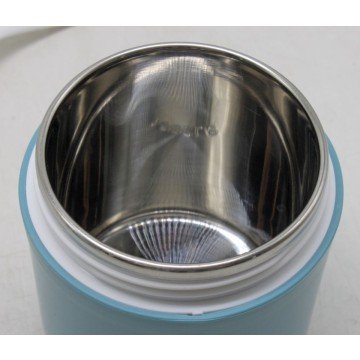 Фото2.Термос харчовий з ложечкою, 430 мл (блакитний)