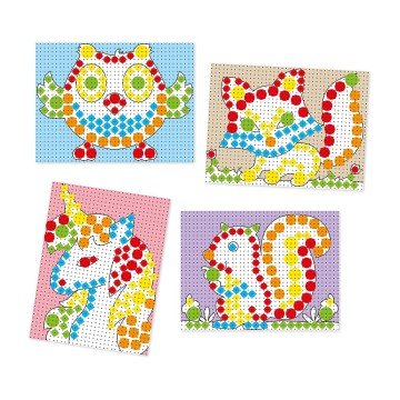 Фото3.Ігровий набір з мозаїкою, переносний