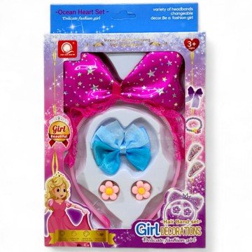 Фото3.Набір прикрас (обруч, прикраси для волосся), мікс, 1 набір