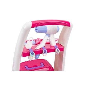 Фото2.Візок з перукарським набором 