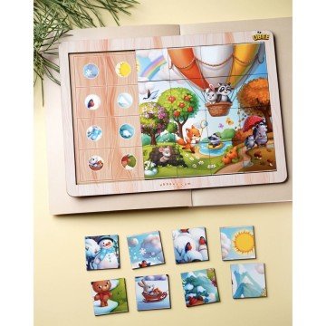 Фото2.Деревʼяний пазл 