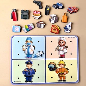 Фото3.Деревʼяний пазл-вкладиш 