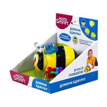 Фото3.Іграшка, що розвиває KIDDI SMART – ДОЖЕНИ БДЖІЛКУ (світло, звук)