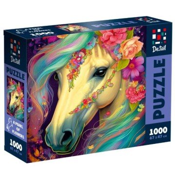 Фото3.Пазли De.tail. Перлина квітів 1000 деталей DT1000-12 (укр)