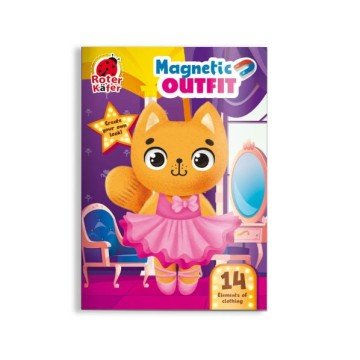Фото2.Гра настільна Roter Käfer магнітна одягалка. Кішечка Vladi Toys (246256)