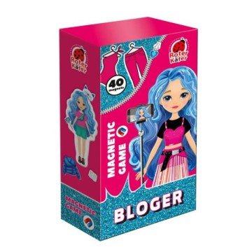 Фото2.Гра настільна Roter Käfer магнітна одягалка. Блогер