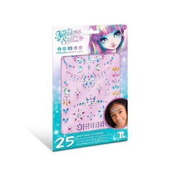 Фото2.Набір кристалів для тіла NEBULOUS STARS – БОДІ-АРТ: ЗОРЯНІ ВІЗЕРУНКИ (в асорт.)