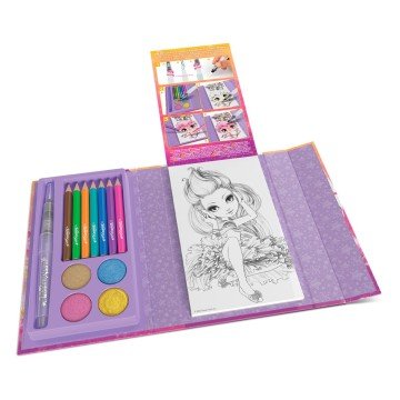 Фото2.Набір для творчості NEBULOUS STARS – РОЗМАЛЬОВКА З ВОДОЮ, БІЛІ АРКУШІ: ВІЗЬМИ В ДОРОГУ