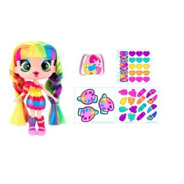 Фото2.Ігровий набір з лялькою Decora - Дизайнерський магазин наліпок