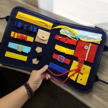 Фото3.Навчальна бізісумка з фетру 