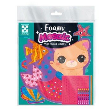 Фото2.Набір для творчості зі мʼякою мозаїкою та стразами 